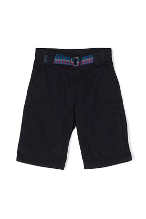 Blue cotton shorts LANVIN KIDS | N24051859